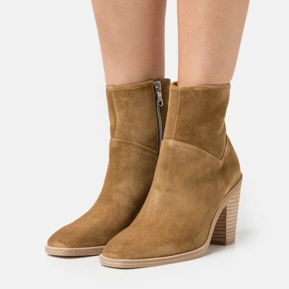 rag & bone Shoes - RAG & BONE Axel Zip Up SUEDE Leather Boots 8